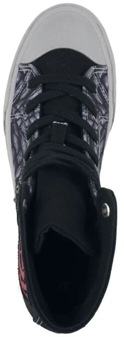 "Targaryen - Fire And Blood" Sneakers High Black By Game Of Thrones -Fashionable Men's Clothing Store 513261a5