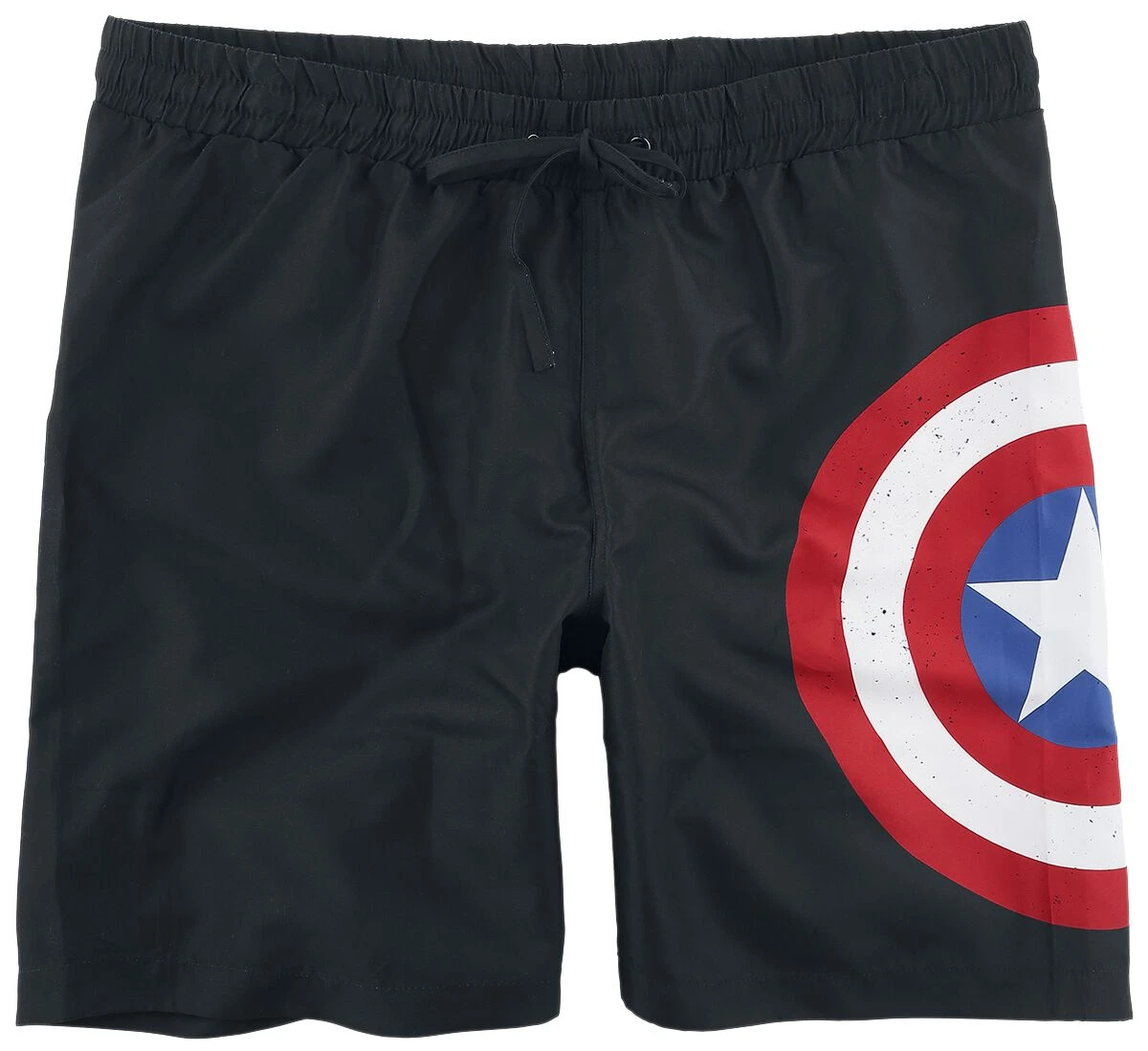 "Shield" Swim Shorts Black By Captain America 3 "Shield" Swim Shorts Black By Captain America