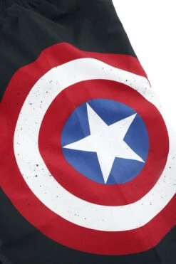 "Shield" Swim Shorts Black By Captain America 10 "Shield" Swim Shorts Black By Captain America -Fashionable Men's Clothing Store 513696d