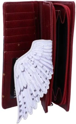 "Magical Flight" Wallet Black-white By Nemesis Now -Fashionable Men's Clothing Store 513981d
