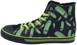 "Pickle Rick" Sneakers High Multicolour By Rick And Morty -Fashionable Men's Clothing Store 514315a4