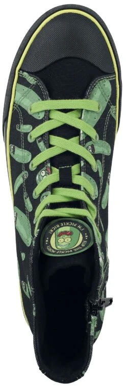 "Pickle Rick" Sneakers High Multicolour By Rick And Morty -Fashionable Men's Clothing Store 514315a5