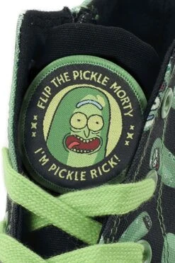 "Pickle Rick" Sneakers High Multicolour By Rick And Morty -Fashionable Men's Clothing Store 514315d
