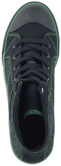 "Code" Sneakers High Black By The Matrix -Fashionable Men's Clothing Store 514331a5