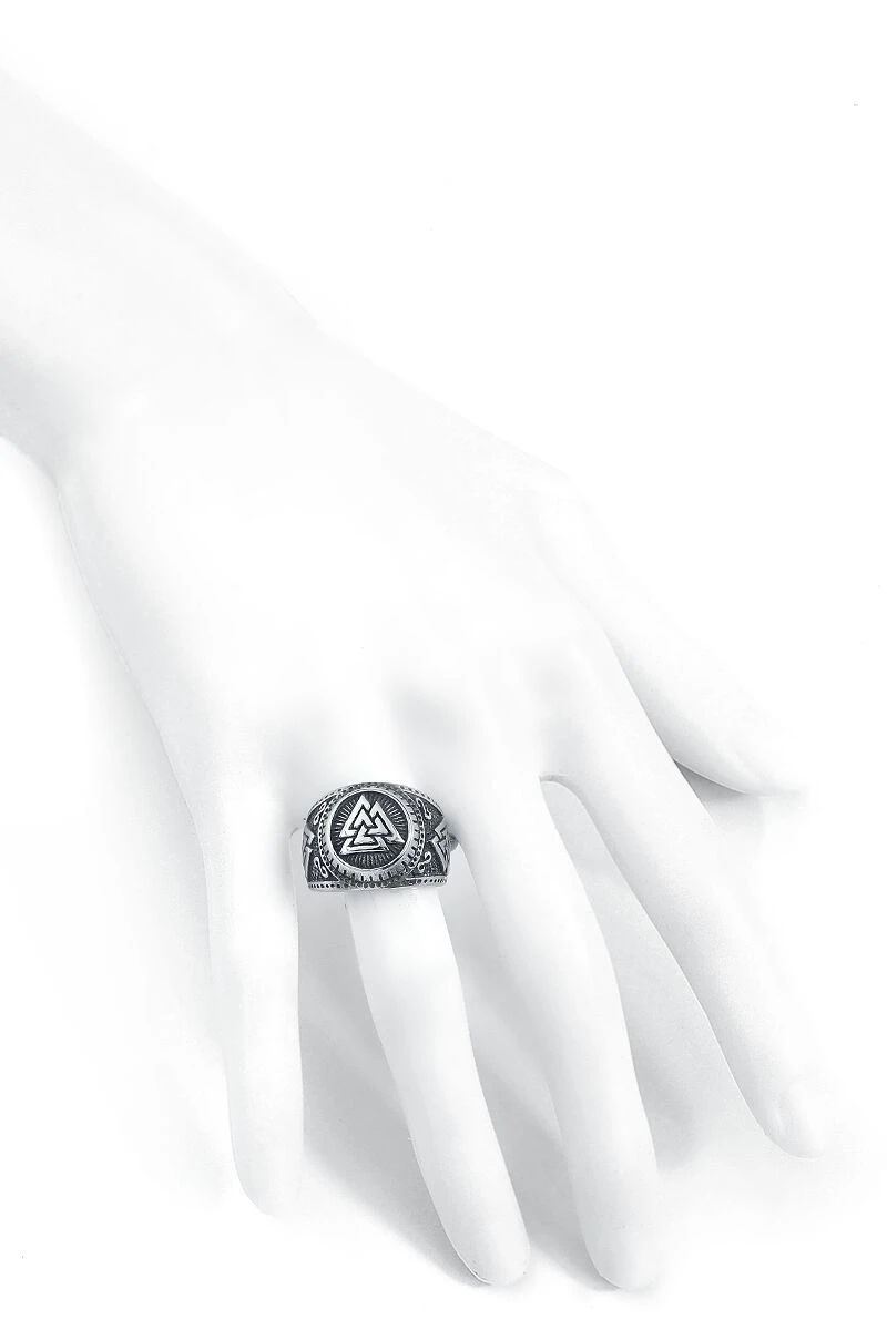 "Celtic Knots" Ring Silver-coloured By EtNox Hard And Heavy 6 "Celtic Knots" Ring Silver-coloured By EtNox Hard And Heavy - Image 4