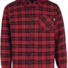 "Riley Flannel Shirt" Flanel Shirt Red By Vintage Industries -Fashionable Men's Clothing Store 516296a