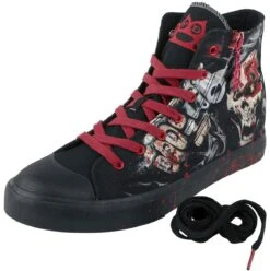 "EMP Signature Collection" Sneakers High Multicolour By Five Finger Death Punch