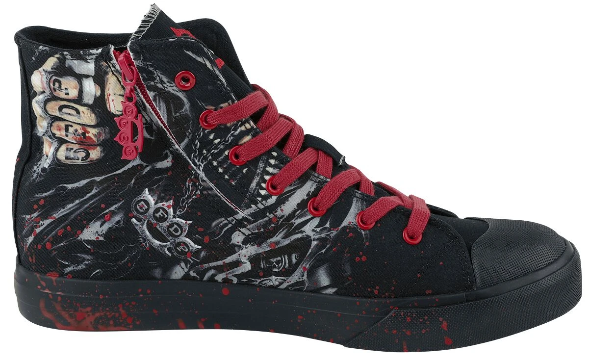 "EMP Signature Collection" Sneakers High Multicolour By Five Finger Death Punch 5 "EMP Signature Collection" Sneakers High Multicolour By Five Finger Death Punch - Image 3