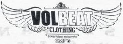 "Servant Of The Mind Logo" T-Shirt White By Volbeat -Fashionable Men's Clothing Store 516985d2