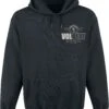"Servant Of The Mind" Hooded Sweater Black By Volbeat -Fashionable Men's Clothing Store 517022a