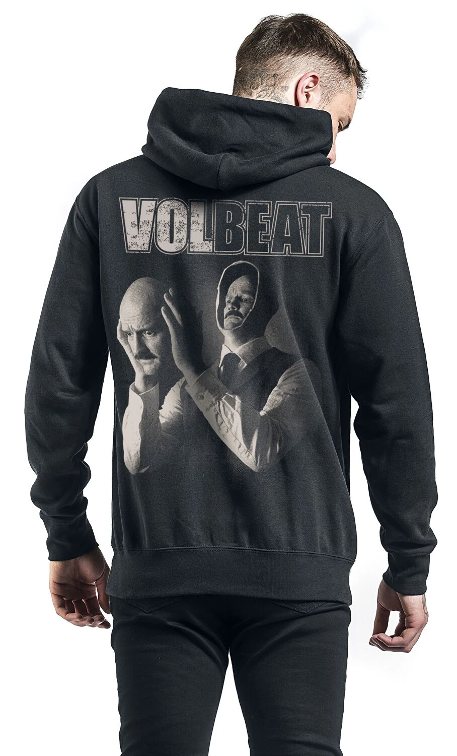 "Servant Of The Mind" Hooded Sweater Black By Volbeat 7 "Servant Of The Mind" Hooded Sweater Black By Volbeat - Image 5