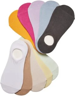 "No Show Socks 10-Pack" Socks Multicolour By Urban Classics