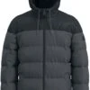 "ONSMelvin Life Quilted Hooded Jacket" Winter Jacket Black-grey By ONLY And SONS -Fashionable Men's Clothing Store 518108a