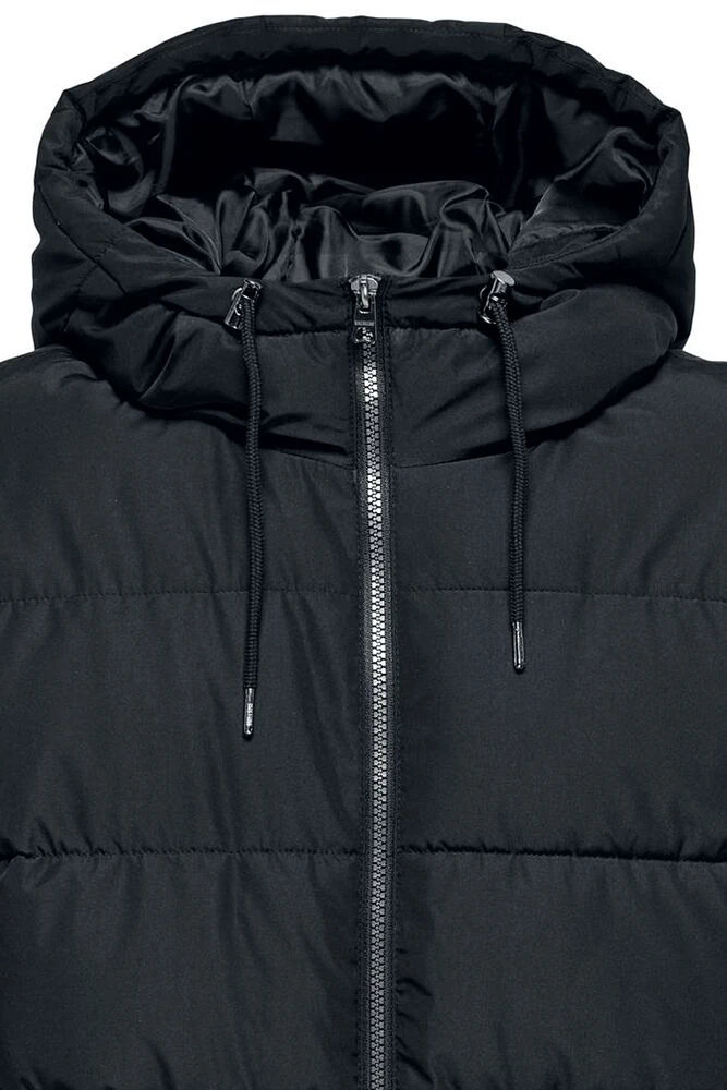 "ONSMelvin Life Quilted Coat" Winter Coat Black By ONLY And SONS 5 "ONSMelvin Life Quilted Coat" Winter Coat Black By ONLY And SONS - Image 3