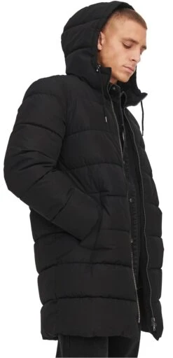 "ONSMelvin Life Quilted Coat" Winter Coat Black By ONLY And SONS 11 "ONSMelvin Life Quilted Coat" Winter Coat Black By ONLY And SONS -Fashionable Men's Clothing Store 518127wa2