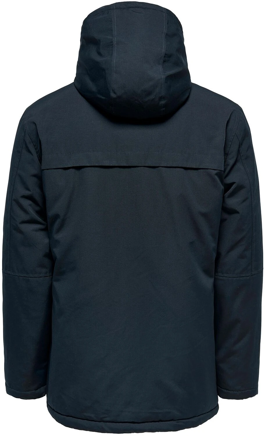 "ONSJayden Parka" Winter Coat Navy By ONLY And SONS 4 "ONSJayden Parka" Winter Coat Navy By ONLY And SONS - Image 2