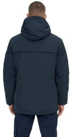 "ONSJayden Parka" Winter Coat Navy By ONLY And SONS 11 "ONSJayden Parka" Winter Coat Navy By ONLY And SONS -Fashionable Men's Clothing Store 518138wb