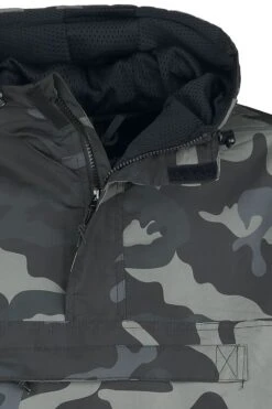 "Summer Windbreaker" Windbreaker Dark Camo By Brandit -Fashionable Men's Clothing Store 518232d