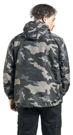 "Summer Windbreaker" Windbreaker Dark Camo By Brandit -Fashionable Men's Clothing Store 518232wb