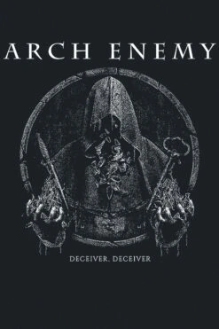 "Deceiver" Long-sleeve Shirt Black By Arch Enemy -Fashionable Men's Clothing Store 518460d