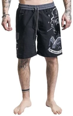 "Seemann" Swim Shorts Black By Rammstein -Fashionable Men's Clothing Store 519523wa