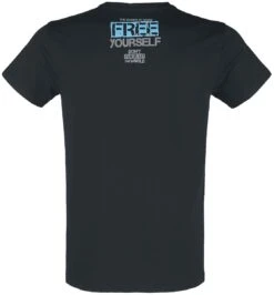 "Don't Fuck Up The World - Black T-shirt With Print" T-Shirt Black By EMP Special Collection -Fashionable Men's Clothing Store 519531b