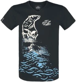 "Don't Fuck Up The World - Black T-shirt With Print" T-Shirt Black By EMP Special Collection 8 "Don't Fuck Up The World - Black T-shirt With Print" T-Shirt Black By EMP Special Collection -Fashionable Men's Clothing Store 519535a