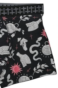 "Three-pack Of Boxers With Witch Motifs" Boxers Black By Gothicana By EMP -Fashionable Men's Clothing Store 519852d