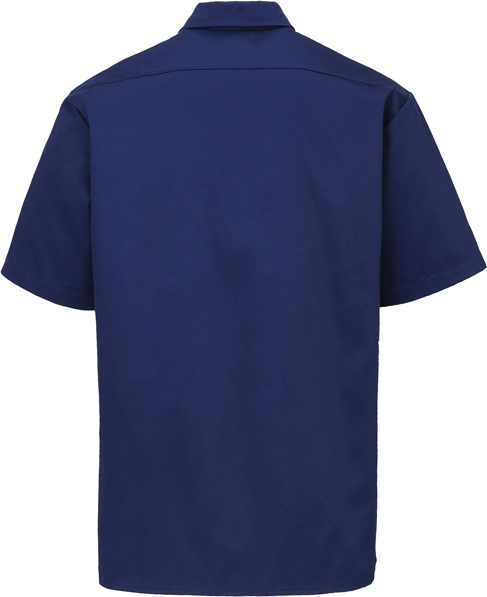 "Aiden" Short-sleeved Shirt Navy By Forplay 4 "Aiden" Short-sleeved Shirt Navy By Forplay - Image 2