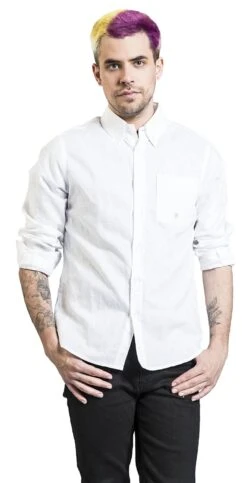 "Caleb" Longsleeve White By Forplay -Fashionable Men's Clothing Store 520209wa