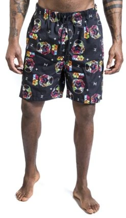 "Psychedelic Stormtrooper" Shorts Multicolour By Star Wars -Fashionable Men's Clothing Store 520483wa