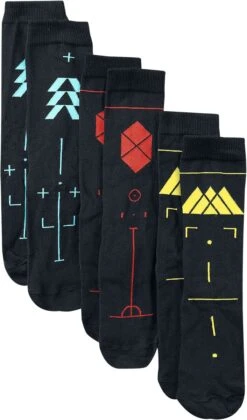 "Classes" Socks Multicolour By Destiny