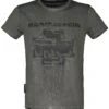 "Broken Logo II" T-Shirt Olive By Rammstein -Fashionable Men's Clothing Store 521273a