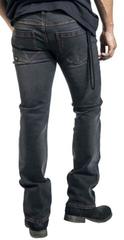 "Johnny" Jeans Black By Black Premium By EMP -Fashionable Men's Clothing Store 521513wb