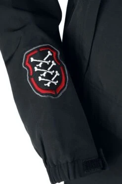 "Black ‘n’ Camo Jacket" Between-seasons Jacket Dark Camo By Rock Rebel By EMP -Fashionable Men's Clothing Store 521551d