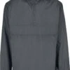 "Basic Pull-Over Jacket" Windbreaker Charcoal By Urban Classics -Fashionable Men's Clothing Store 523103a