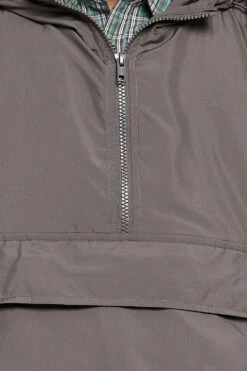 "Basic Pull-Over Jacket" Windbreaker Charcoal By Urban Classics -Fashionable Men's Clothing Store 523103wd