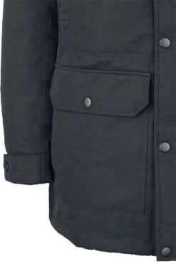 "PKTBPR Wind Parka Jacket" Winter Jacket Black By Produkt -Fashionable Men's Clothing Store 523281d2