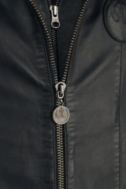 "Classic" Leather Jacket Black By Star Wars -Fashionable Men's Clothing Store 523685d2