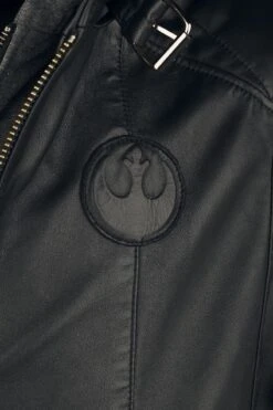 "Classic" Leather Jacket Black By Star Wars -Fashionable Men's Clothing Store 523685d3