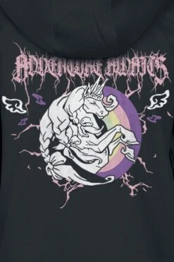 "Adventure Awaits!" Hooded Zip Black By Tiny Tina's Wonderlands -Fashionable Men's Clothing Store 523799d