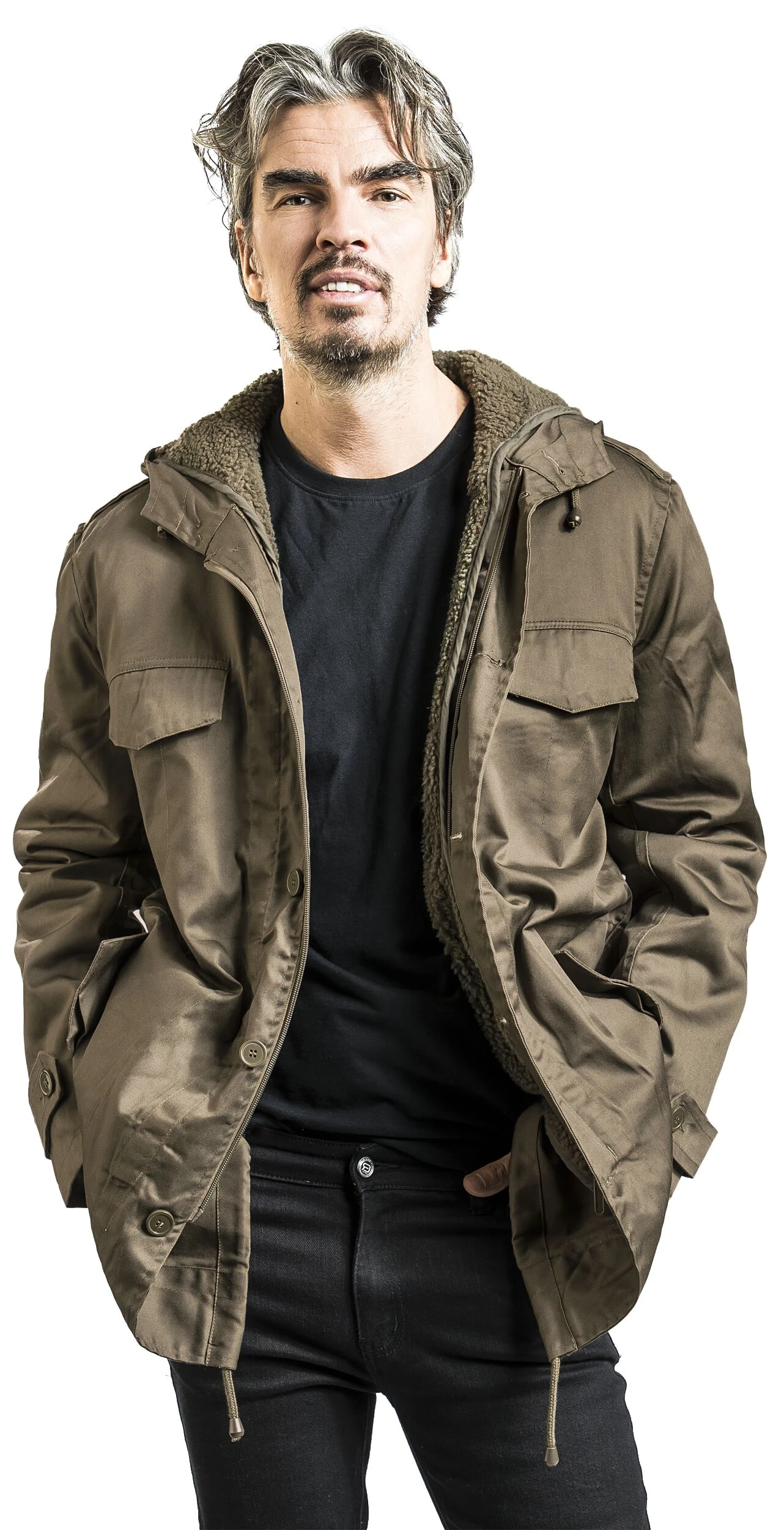 "BW Parka Forest" Parka Olive By Brandit 7 "BW Parka Forest" Parka Olive By Brandit - Image 5