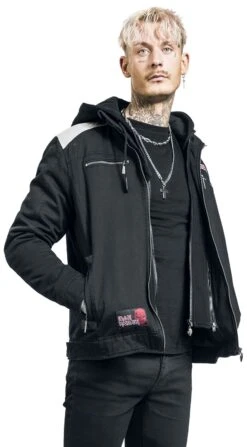 "EMP Signature Collection" Winter Jacket Black By Iron Maiden 20 "EMP Signature Collection" Winter Jacket Black By Iron Maiden -Fashionable Men's Clothing Store 524676wa