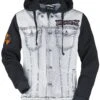 "EMP Signature Collection" Jeans Jacket Multicolour By Megadeth -Fashionable Men's Clothing Store 524699a