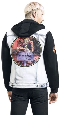"EMP Signature Collection" Jeans Jacket Multicolour By Megadeth -Fashionable Men's Clothing Store 524699wb