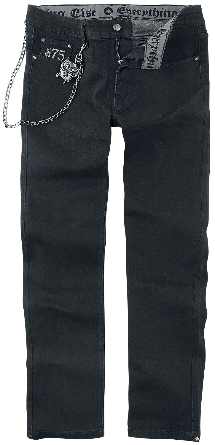 "EMP Signature Collection" Jeans Black By Motörhead 3 "EMP Signature Collection" Jeans Black By Motörhead