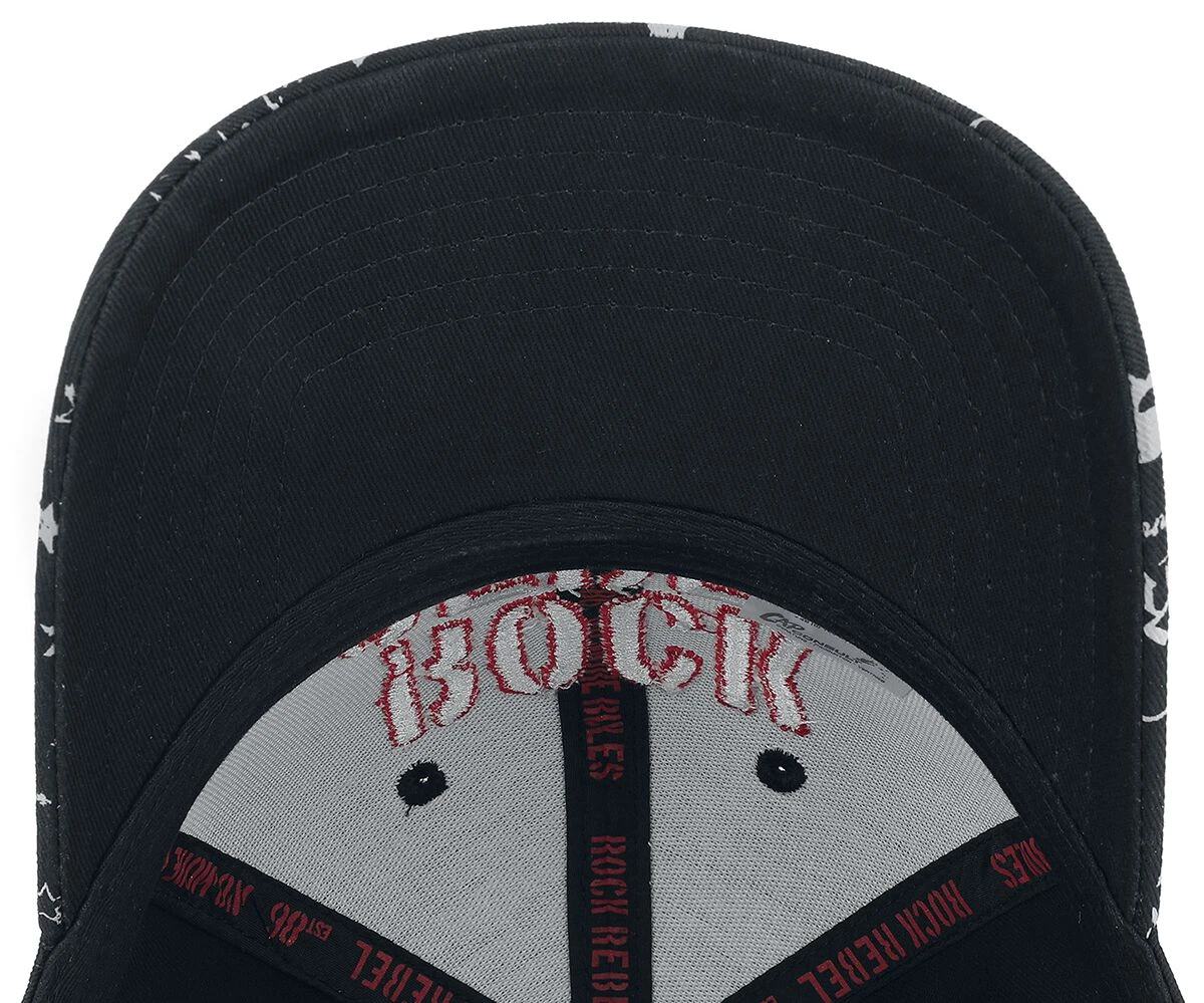 "Baseball Cap" Cap Black By Rock Rebel By EMP 5 "Baseball Cap" Cap Black By Rock Rebel By EMP - Image 3