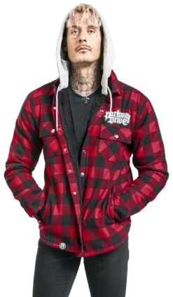"EMP Signature Collection" Between-seasons Jacket Black-red By Parkway Drive -Fashionable Men's Clothing Store 525229wa