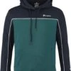 "Piping Block" Hooded Sweater Navy-green By Champion -Fashionable Men's Clothing Store 525500a
