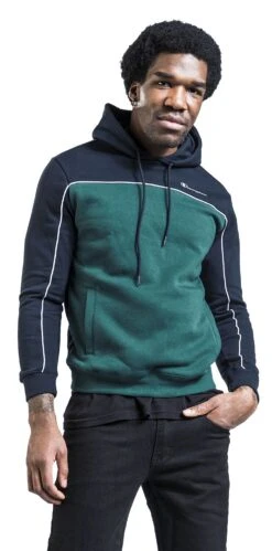 "Piping Block" Hooded Sweater Navy-green By Champion 10 "Piping Block" Hooded Sweater Navy-green By Champion -Fashionable Men's Clothing Store 525500wa